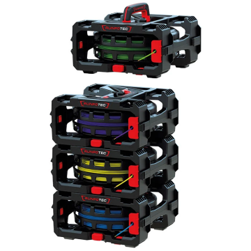 Runpotec kabelafroller CB260 kabelbox modulair stapelbaar 4-delig (10216)