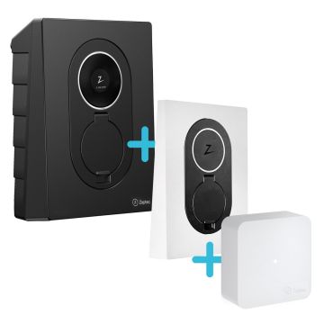 Zaptec GO 2 Bundle – Laadpaal + Sense P1 + Kap