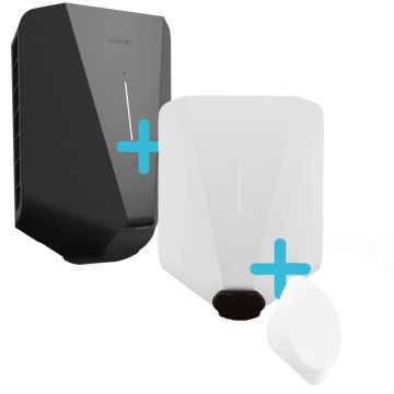 Charge Up laadpaal (3,7 - 22kW) type 2 met equalizer - wit