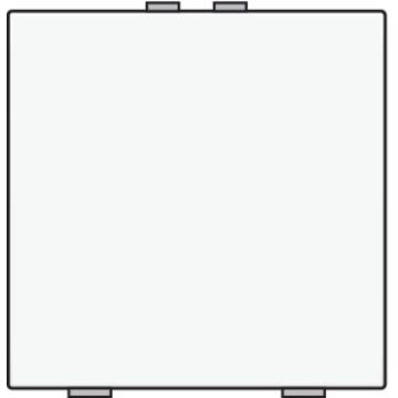 Niko bedieningstoets 1-voudig - Home Control wit (101-51001)