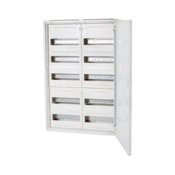 f-tronic lege veldverdeler 2x5-rijen 120 modules 550x800x165 mm