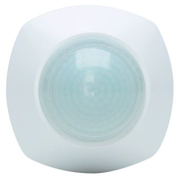 Kopp aanwezigheidsmelder 360° 3-draads 2000W geschikt voor LED - Infracontrol zuiverwit (822101028)