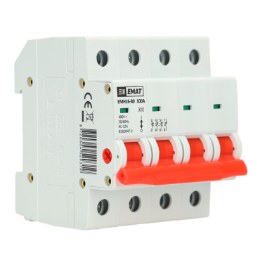 EMAT hoofdschakelaar 4-polig 100A (85005018)