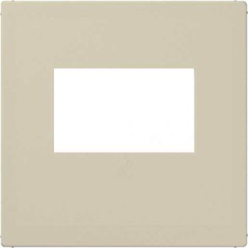 JUNG Afdekking AS range voor USB laadcontactdoos - crèmewit RAL1013 glans (A1569USB)