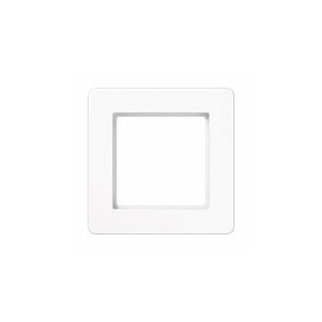 JUNG afdekraam 1 voudig - A Flow alpine wit (AF581BFWW)