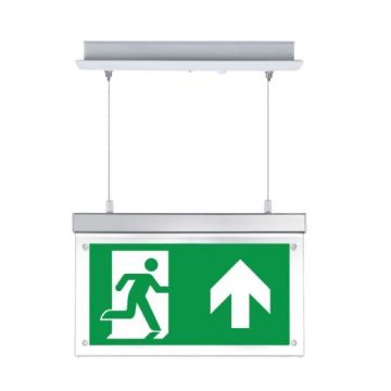 EMhub inbouw gependelde LED noodverlichting 2W 6000K ST-testknop