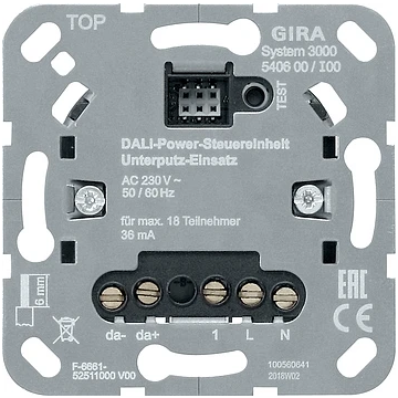 Gira Systeem 3000 DALI basis schakelaar (540600)