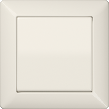 JUNG schakelwip met afdekraam AS range - creme (AS590)