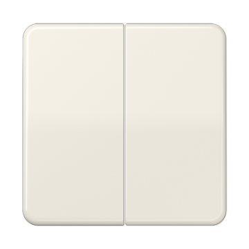 JUNG CD500 serieschakelaar 2-delig wit