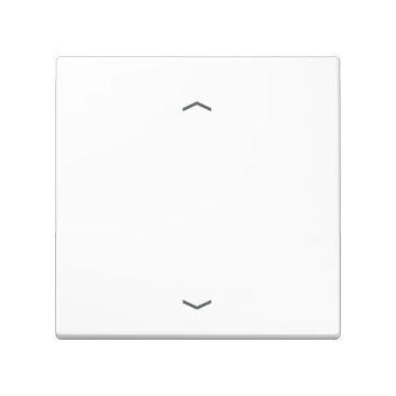 JUNG Jaloezieschakelaar met pijlsymbolen alpin wit