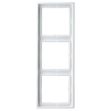 JUNG afdekraam 3 voudig - LS range alpin wit (LS983WW)