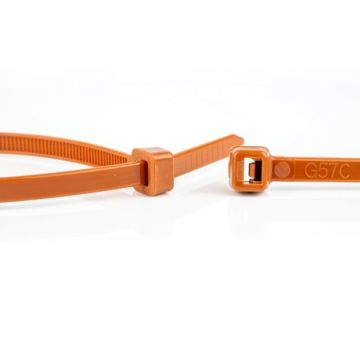 WKK tie wraps 4.8x300mm bruin - per 100 stuks (110196171)
