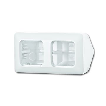 ABB Busch-Jaeger 1708-214 BJ OPBOUWBAK HOEK 2V R-ALPIN (1708-214)