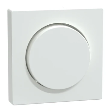 Merten by Schneider Electric centraalplaat draaidimmer - Systeem-M actief wit (MEG5250-0325)