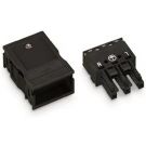 Wago 770-103 WAG STEKER 3-POL ZWART FEMALE per 25