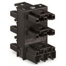 Wago 770-608 WAG VERDELER 5-V 3-POL ZWART