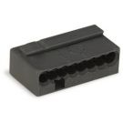 Wago micro lasklem 8-voudig 0,6-0,8mm² donkergrijs per 50 stuks (243-208)