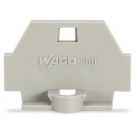 Wago 260-361 WAG EINDPLAAT per 50