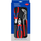 KNIPEX tangenset met deels 3-comp comfort handgreep KNIPEXtend - 3-delig (002009V01)
