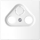 Schneider-Merten D Life centraalplaat voor CAI & schotel - lotuswit (MTN4123-6035)
