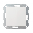 Gira drukvlakschakelaar serie - systeem 55 zuiver wit glanzend (012503)