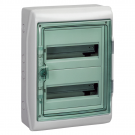 Schneider Electric kaedra/mureva waterdichte groepenkast met din-rail 2-rijen 24 modules (13983)