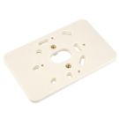 ABB Installatiedozen en -kasten 3509 HAF MONT.DEKSEL CREME (3509)