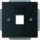 ABB Busch-Jaeger cpl 1 x MJ 216000-2/216005-4 f-matzwart (2561-885)