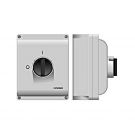 NORWESCO werkschakelaar 4p 63A/500V M32 grijs IP65 (310028)