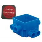 ABB HAF HAF centraaldoos 55 mm 4x16 mm laag + 4x16 mm hoog (165A) + 1 Firetect seal pad