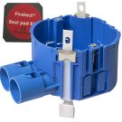 ABB HAF hollewand inbouwdoos Ø16/19/20mm 50mm (HW52-F) + 1 Firetect seal pad 