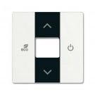 ABB Busch-Jaeger centraalplaat thermostaat voor Busch free@home - mat wit (6235-884)