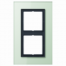 JUNG LS-plus afdekraam 2-voudig glas (LSP982GLAS)