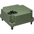 ABB Installatiedozen en -kasten deksel 3640 met GST connector 1x3 - groen per 25 stuks (3640G1-G S)