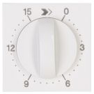 Kopp HK07 centraalplaat mechanische tijdschakelaar 15 min helder wit (313429152)