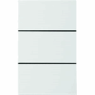 Honeywell Home beldrukker opbouw 171x105 mm - Friedland wit (D117)