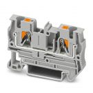 Phoenix Contact rijgklem met push-in aansluiting 4 mm² - grijs (PT 4)