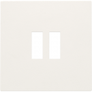 Niko afwerking voor dubbele USB-A-lader - Original White (101-68001)