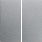 Hager tweedelige wip - S.1 aluminium (16231404)