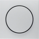 Hager draaiknop dimmer - S.1 aluminium (11371404)