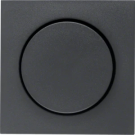 Hager Berker dimmer centraalplaat - S.1/B.3/B.7 antraciet mat (11371606)