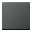 JUNG tweedelige schakelwip - LS range antraciet (AL2995AN)