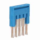 Phoenix Contact doorverbindingsbrug voor rijgklem 4-polig 5,2 mm - blauw (FBS 4-5 BU)