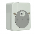 Merten by Schneider Electric schemerschakelaar met schakelvertraging - grijs (MTN544894)