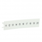 Phoenix Contact klemcodering 5mm - wit (1050017:0011) per 10 stuks