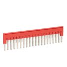 Phoenix Contact doorverbindingsbrug voor rijgklem 20-polig 6,2 mm - rood (FBS 20-6)