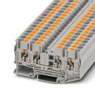 Phoenix Contact rijgklem met push-in aansluiting 6 mm² - grijs per 50stuks (PT 6-QUATTRO)