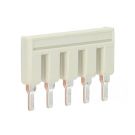Wago kambrug 5-voudig 32A rastermaat 6,2 mm grijs (2004-405)