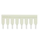 Wago kambrug 8-voudig 32A rastermaat 6,2 mm grijs (2004-408)
