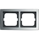 ABB Busch-Jaeger afdekraam 2-voudig - Solo chroom glans (1722-80G)
